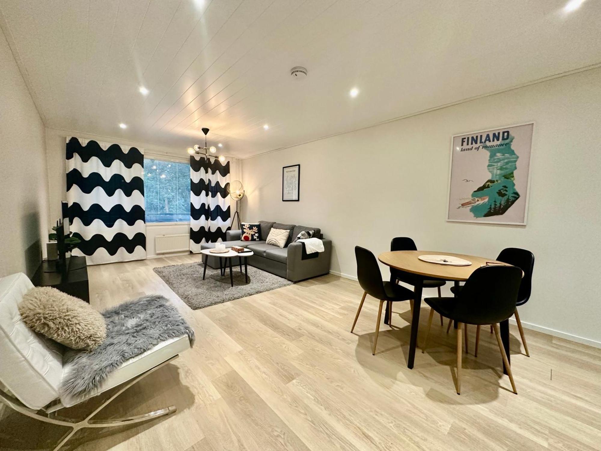 Elegant Apartment With Sauna In The Center Rovaniemi Exterior foto